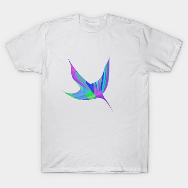 Abstract bird T-Shirt by CreaKat